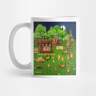 Party in the forest Mug